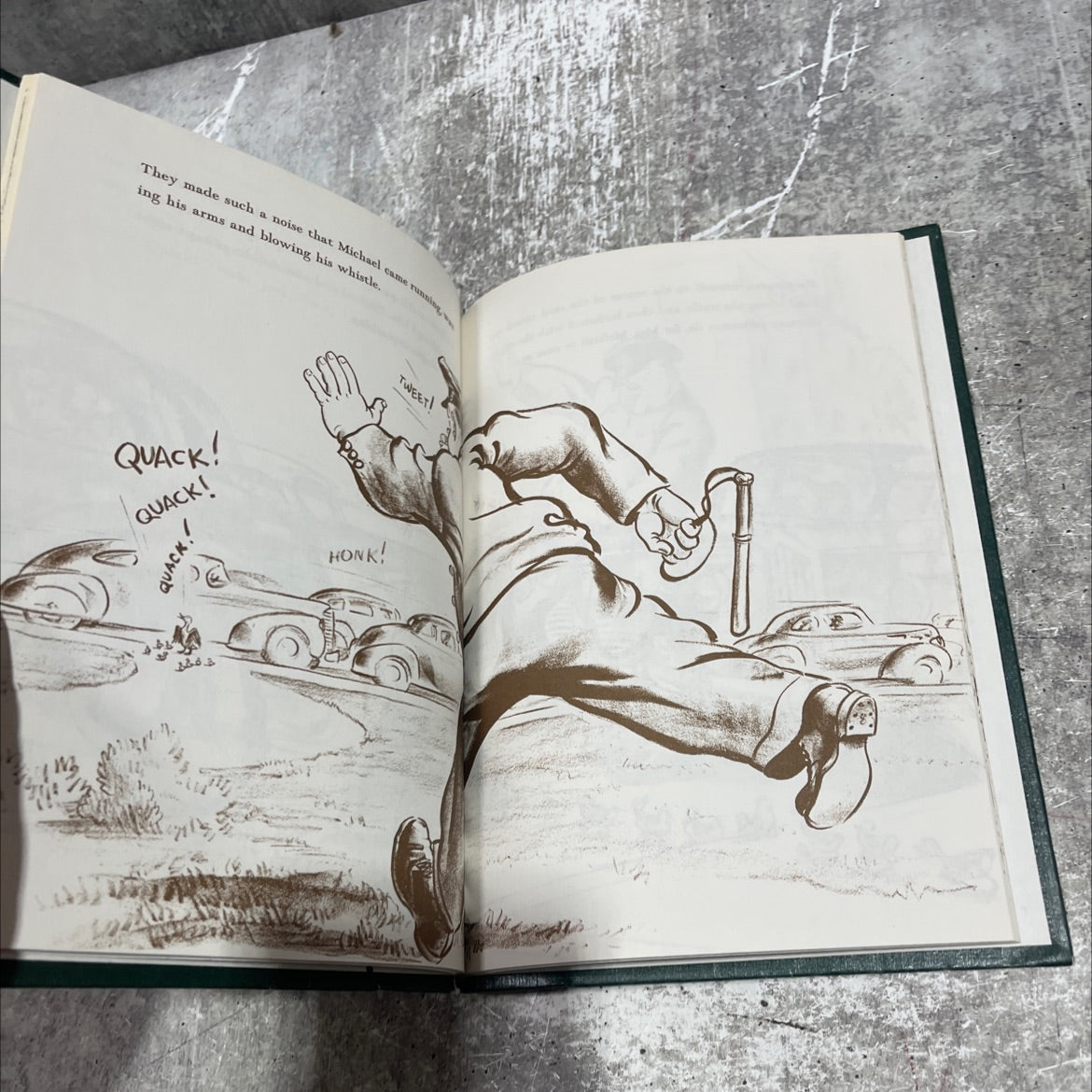 make way for ducklings book, by robert mccloskey, 1969 Hardcover image 3