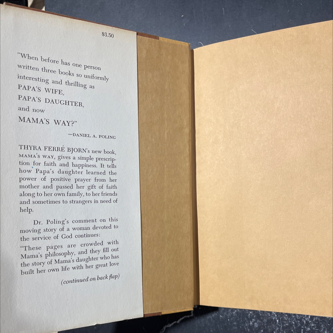 mama's way book, by thyra ferré bjorn, 1959 Hardcover image 4