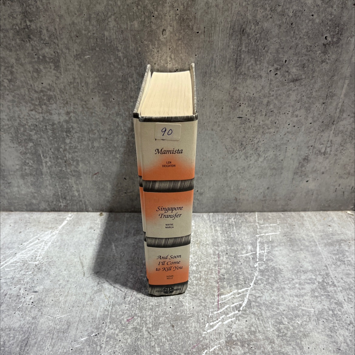 mamista book, by len deighton, 1991 Hardcover image 4