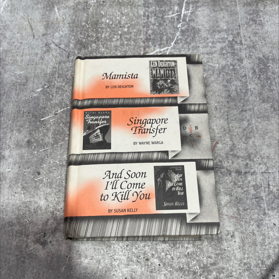 mamista book, by len deighton, 1991 Hardcover image 1