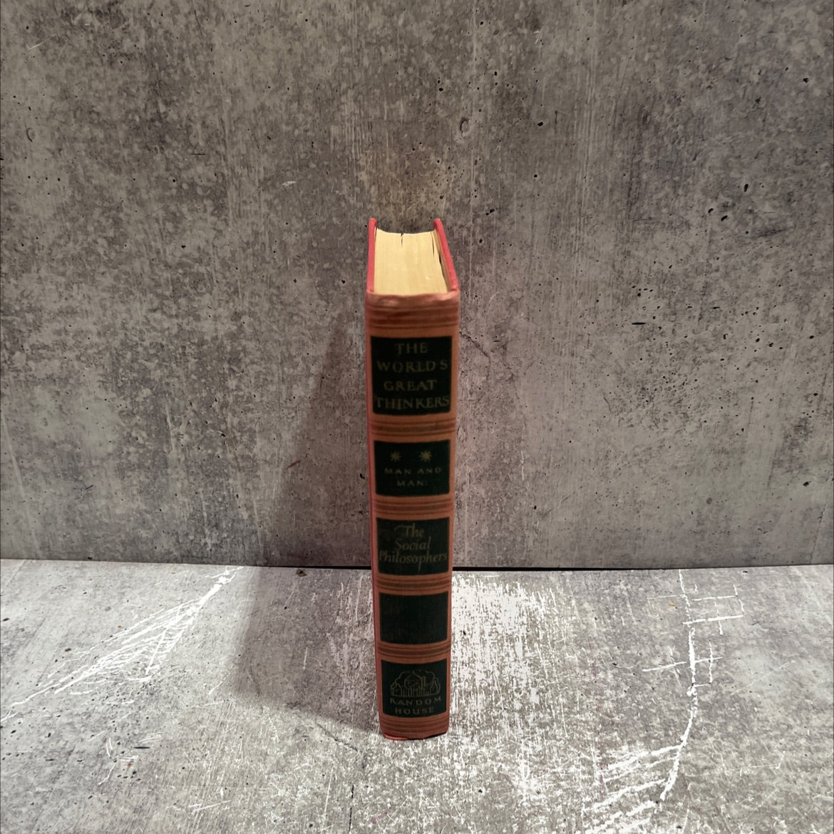 man and man: the social philosophers book, by saxe commins & robert n. linscott, 1947 Hardcover image 4