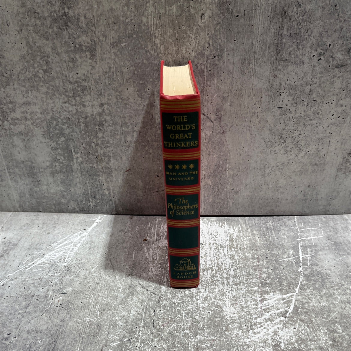 man and the universe: the philosophers of science book, by saxe commins & robert n. linscott, 1947 Hardcover image 4