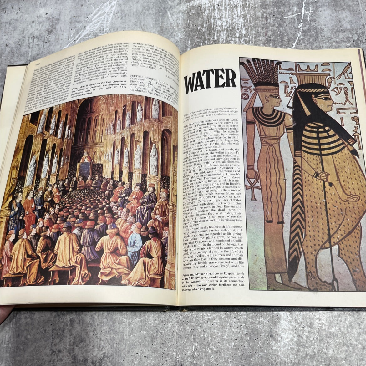 man myth & magic an illustrated encyclopedia of the supernatural book, by Richard Cavendish, 1970 Hardcover image 4
