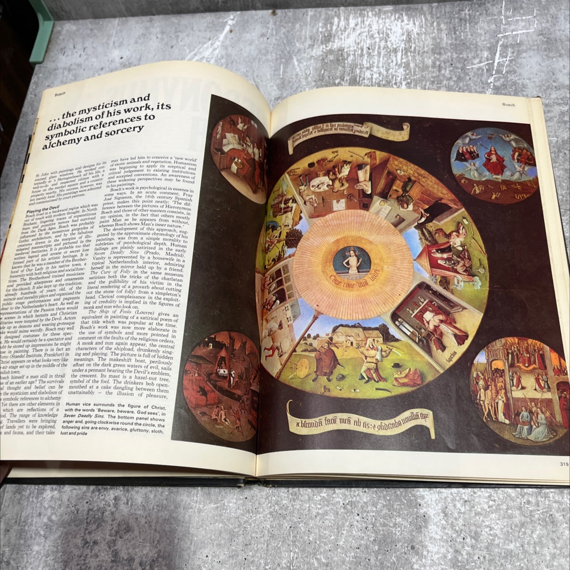 man myth & magic an illustrated encyclopedia of the supernatural book, by Richard Cavendish, 1970 Hardcover image 4