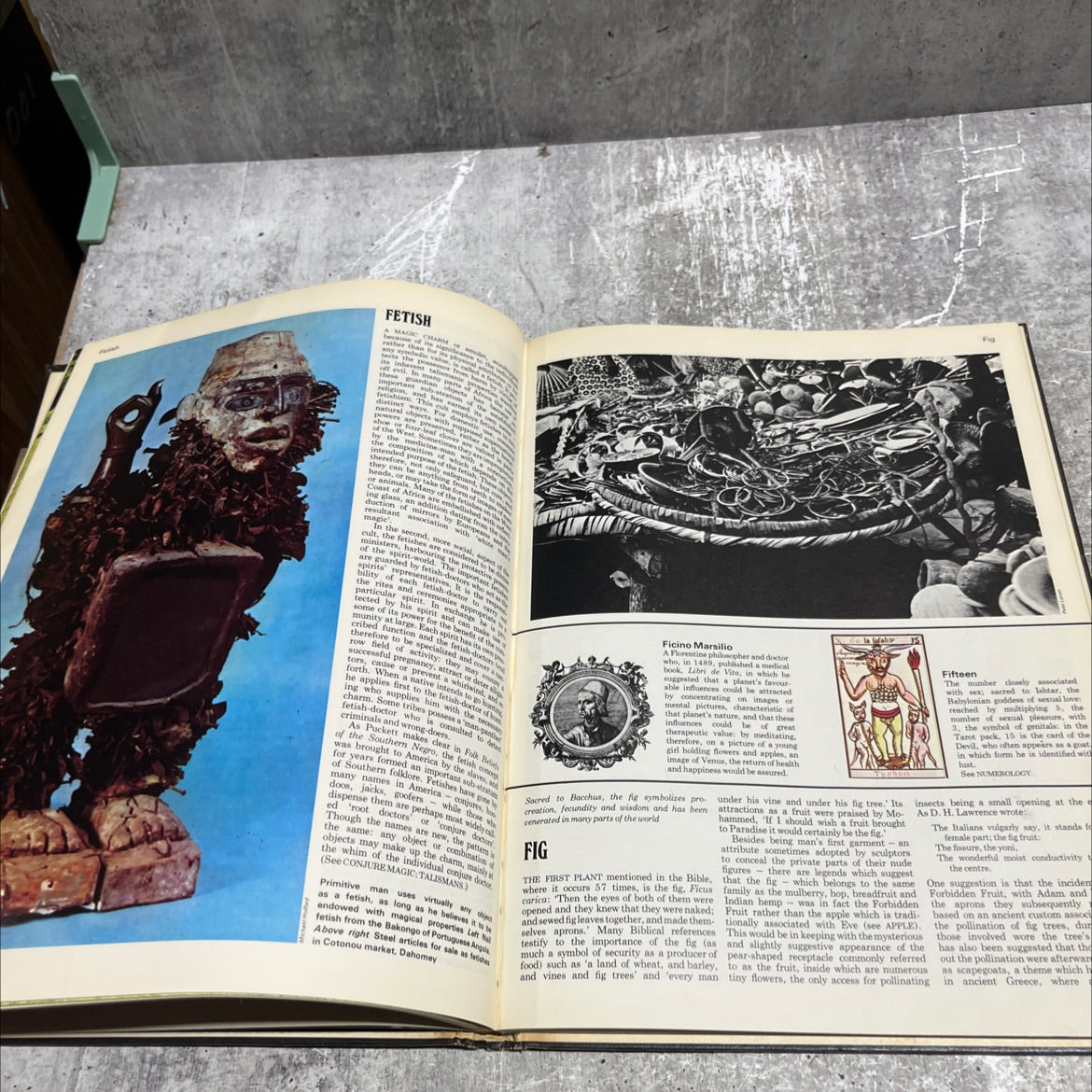 man myth & magic an illustrated encyclopedia of the supernatural book, by Richard Cavendish, 1970 Hardcover image 4