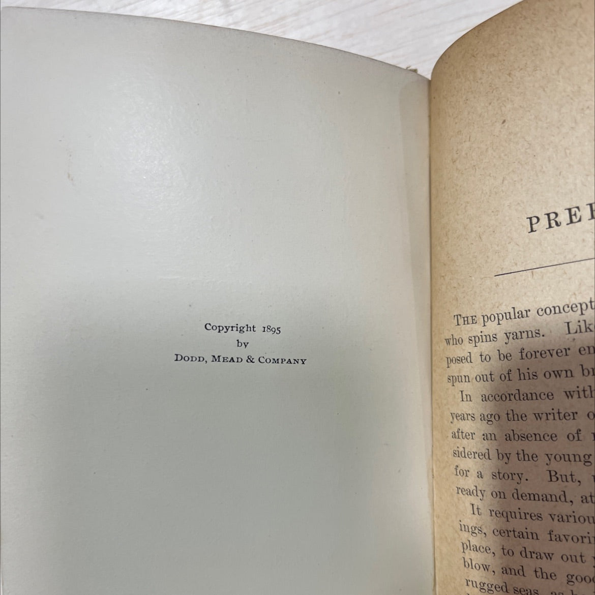 man-of-war life book, by chas. nordhoff, 1895 Hardcover, Antique image 3