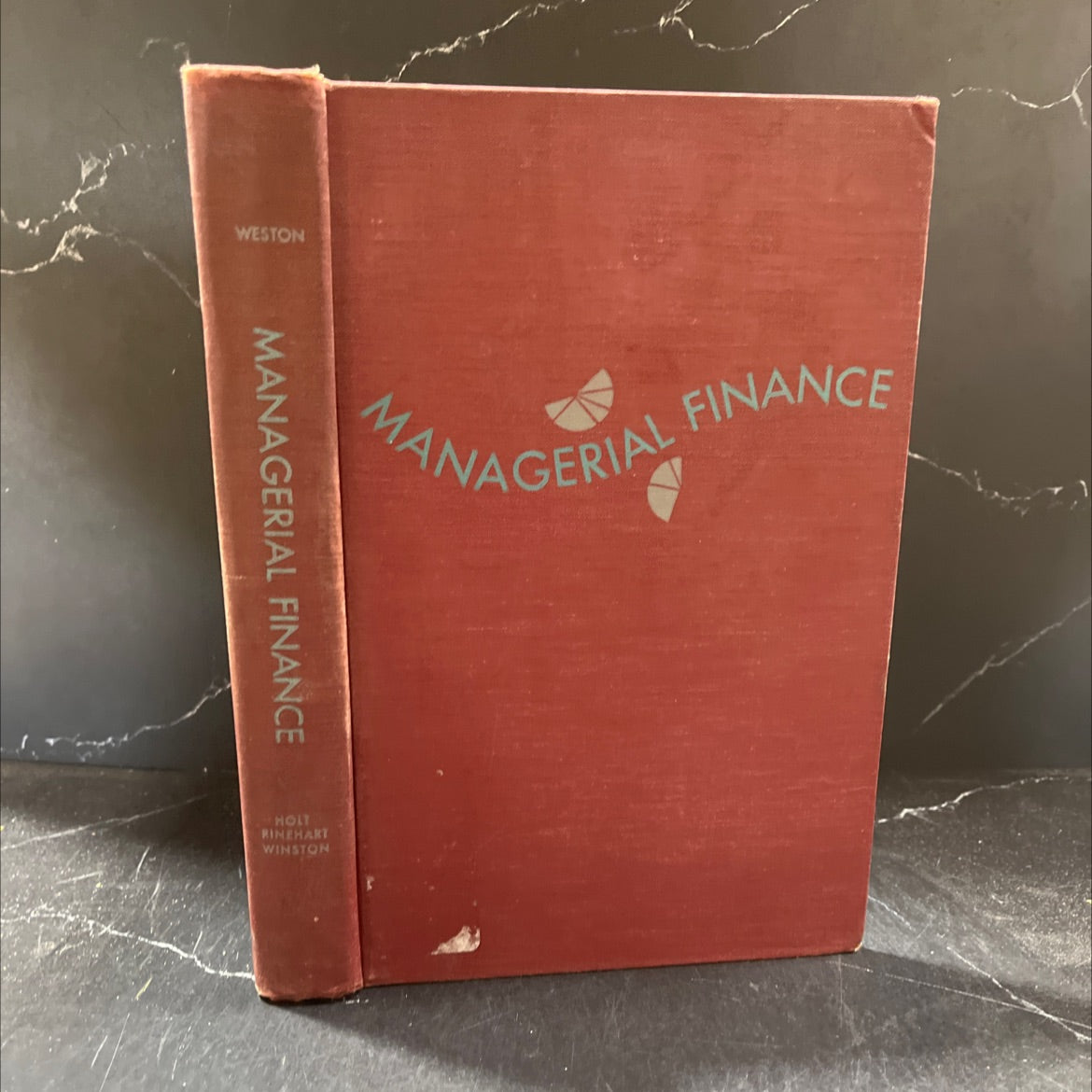managerial finance book, by j. fred weston, 1962 Hardcover image 1
