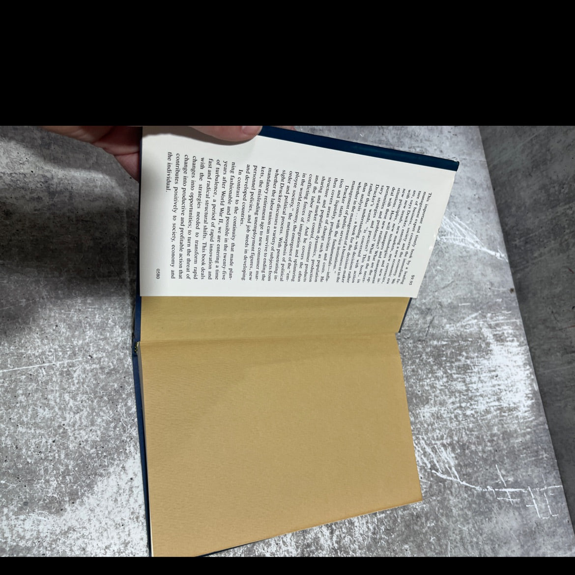 managing in turbulent times book, by Peter F. Drucker, 1980 Hardcover image 4
