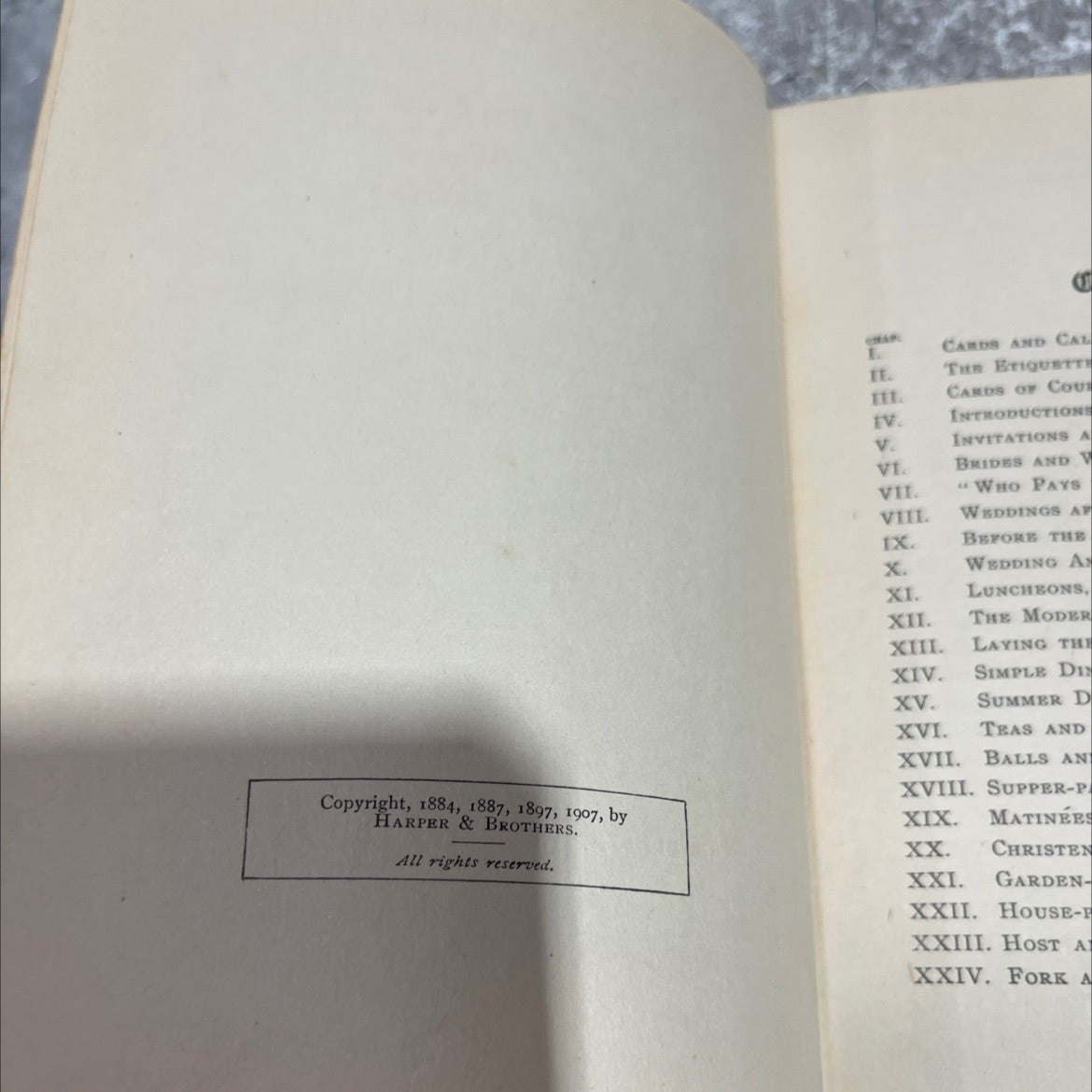 manners and social usages book, by amtanai kontei amrotein, 1907 Hardcover image 3