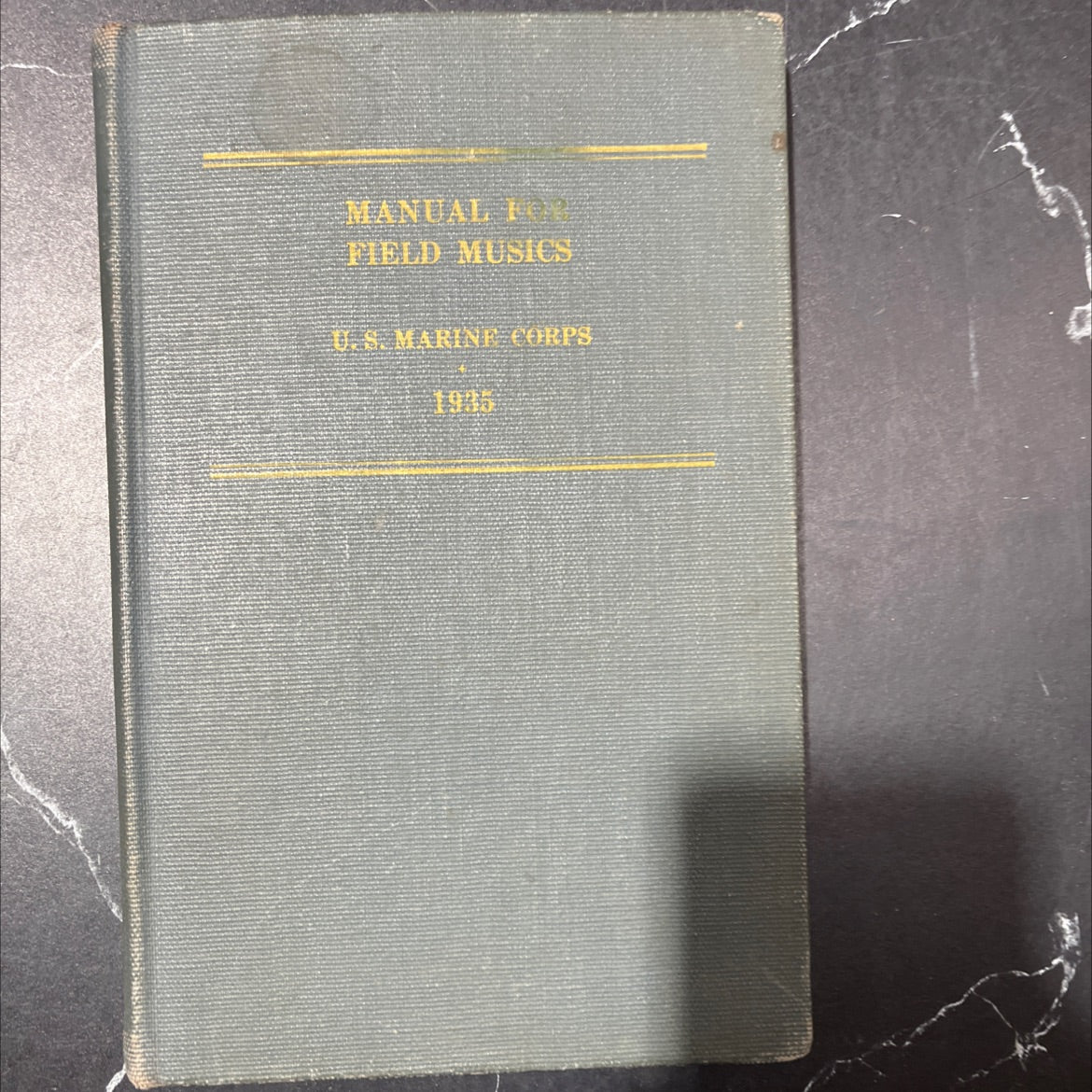 manual for field musics u.s. marine corps book, by unknown, 1942 Hardcover image 1