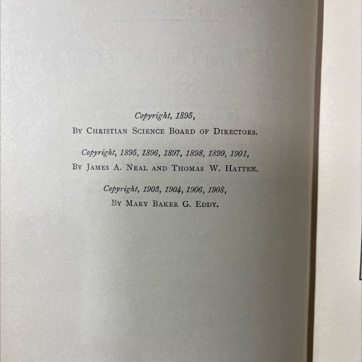 manual of the mother church the first church of christ scientist in boston massachusetts book, by mary baker eddy, 1914 image 3