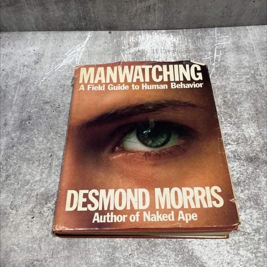 manwatching a field guide to human behaviour book, by desmond morris, 1977 Hardcover image 1