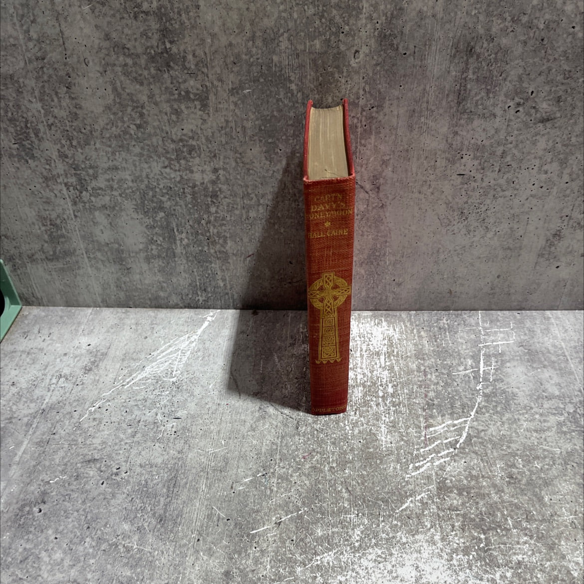 manx fishing boats book, by hall caine, 1892 Hardcover image 4