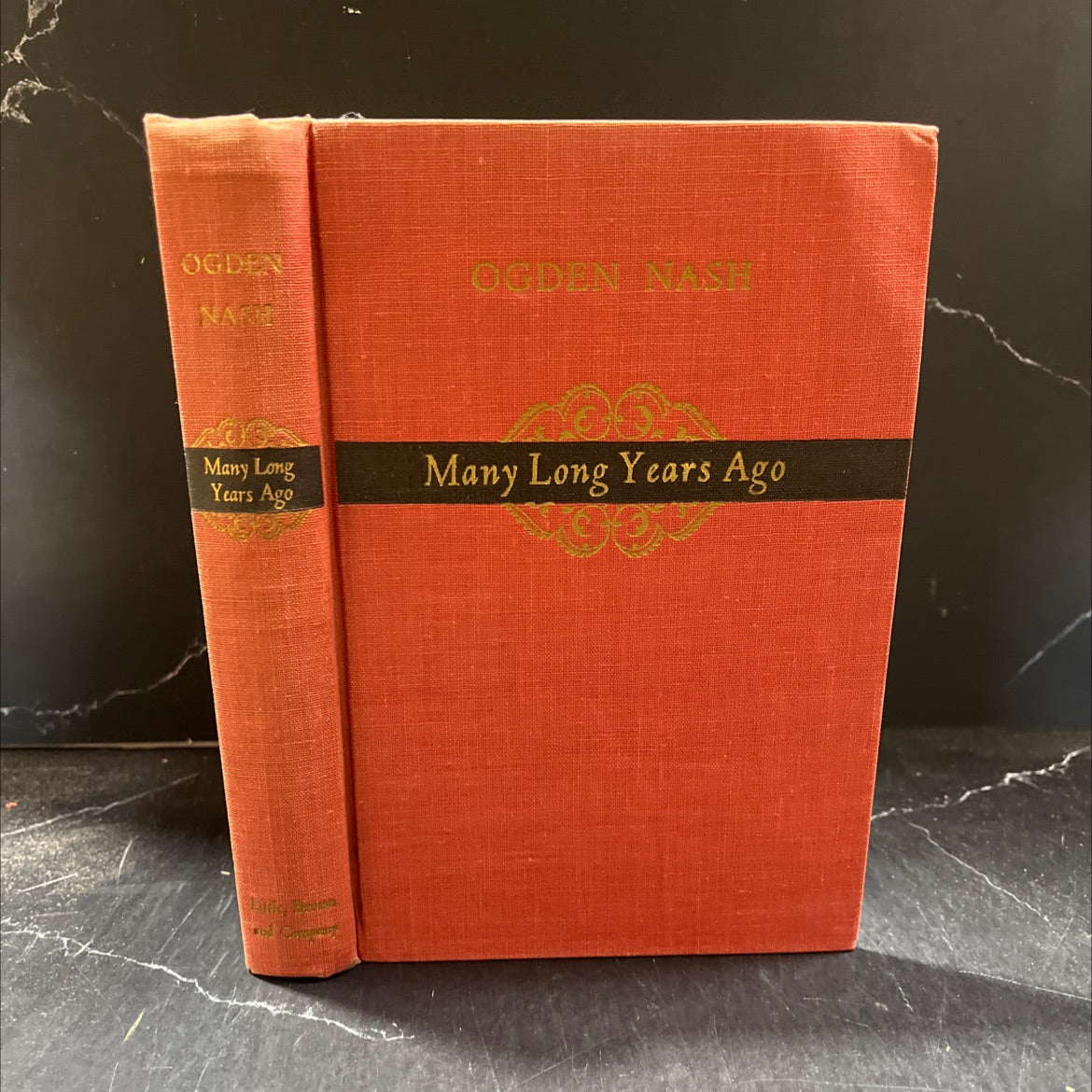 many long years ago book, by ogden nash, 1945 Hardcover image 1