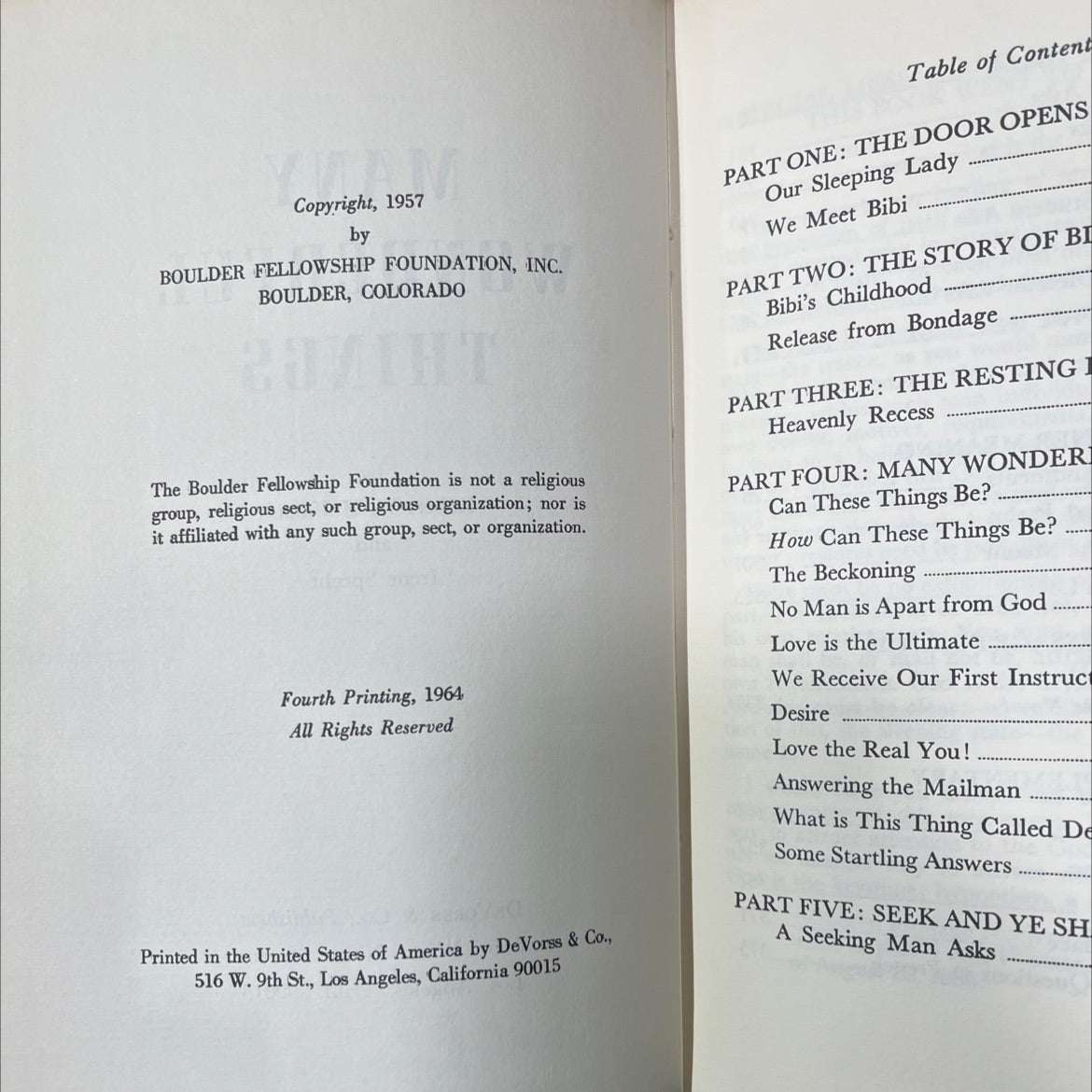 many wonderful things book, by robert w. huffman and irene specht, 1964 Hardcover image 3