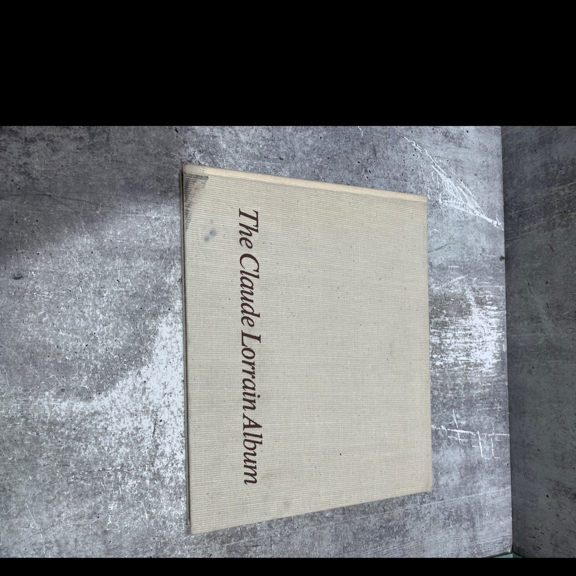 marcel roethlisberger laude lorrain album book, by unknown, 1971 Hardcover image 1