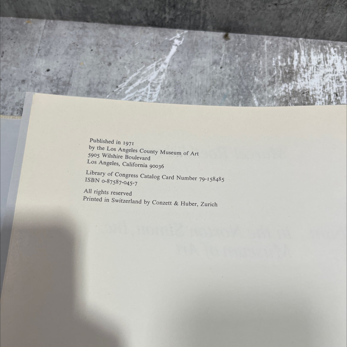 marcel roethlisberger laude lorrain album book, by unknown, 1971 Hardcover image 3