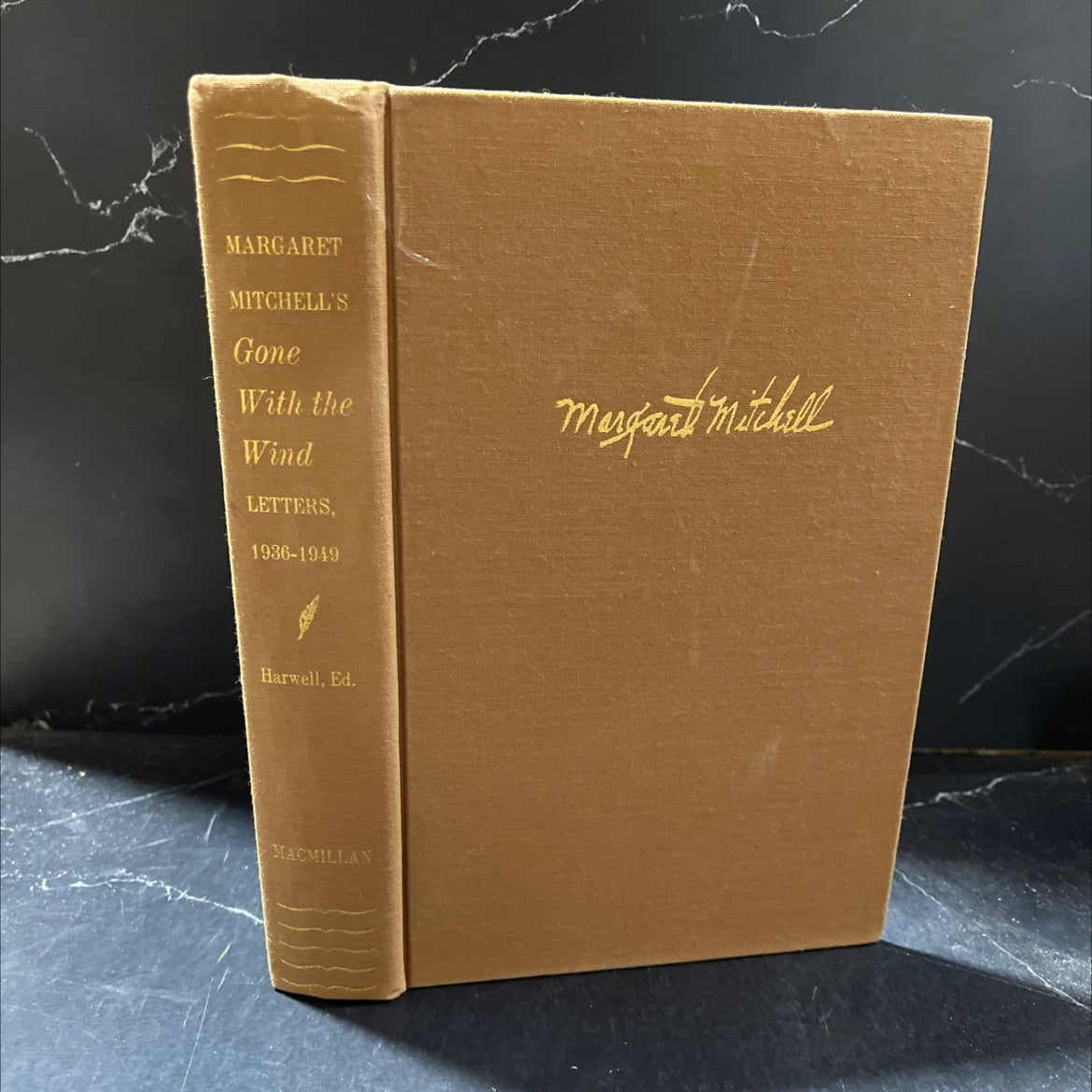 margaret mitchell's gone with the wind letters 1936-1949 book, by richard harwell, 1976 Hardcover image 1