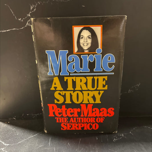 marie a true story book, by peter maas, 1983 Hardcover image 1