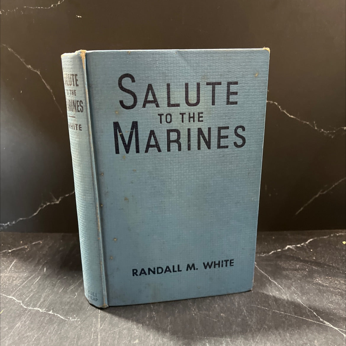 marine strategy takes the invading japs by surprise salute to the marines book, by randall m. white, 1943 Hardcover image 1