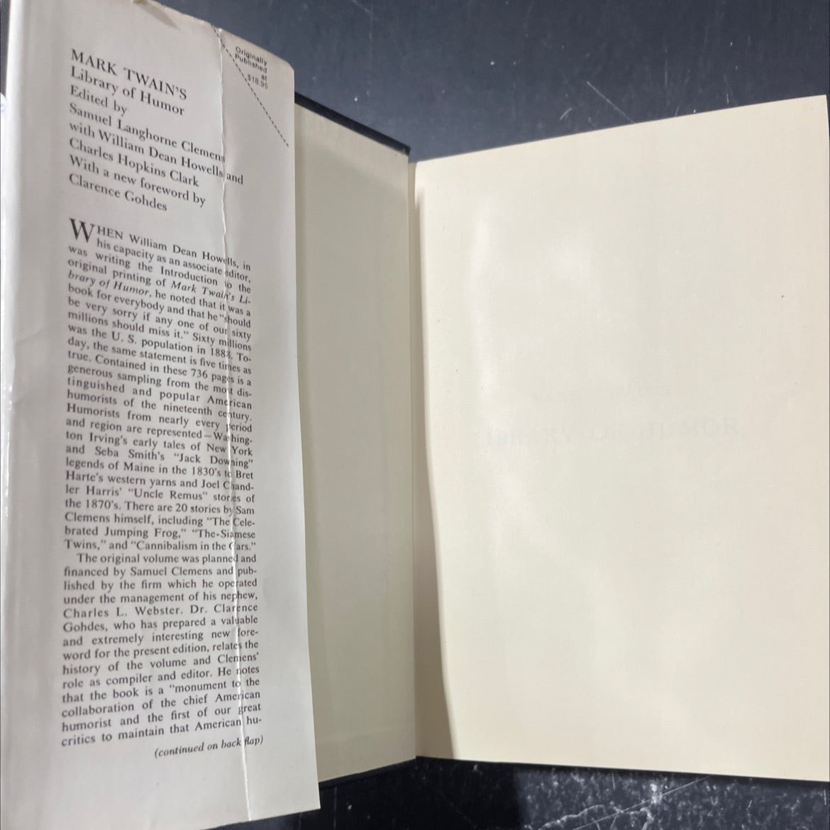 mark twain's library of humor book, by mark twain, 1969 Hardcover image 4