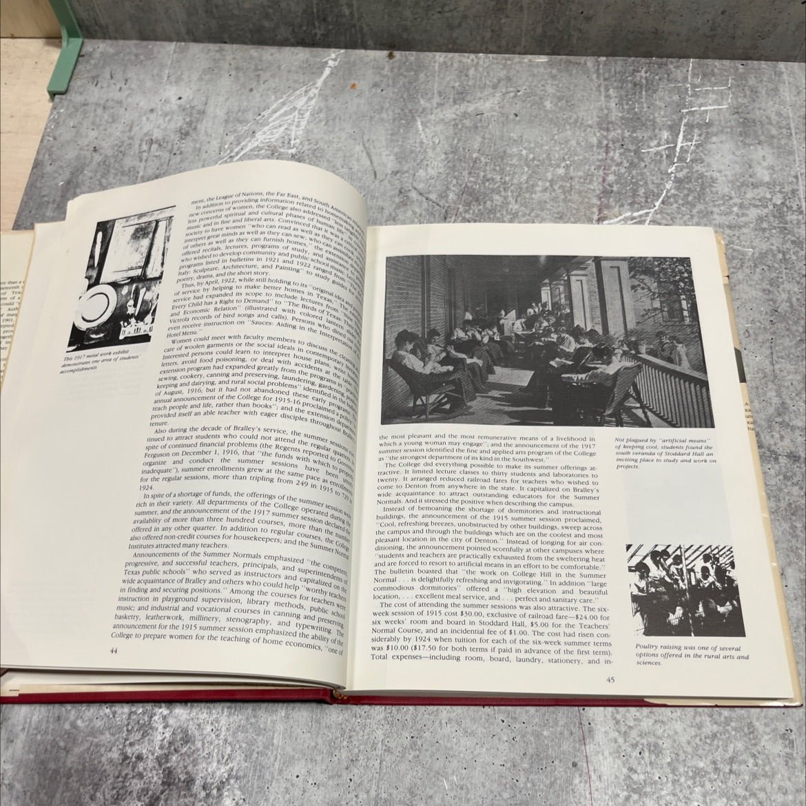 marking a trail a history of the texas woman's university book, by joyce thompson dyer collins jayes thonyson, 1982 image 4