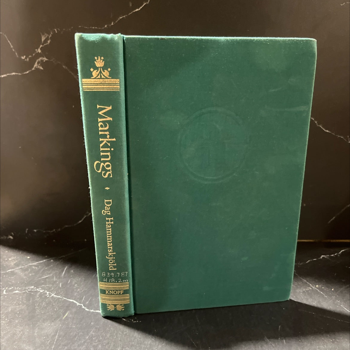 markings book, by dag hammarskjöld, 1971 Hardcover image 1