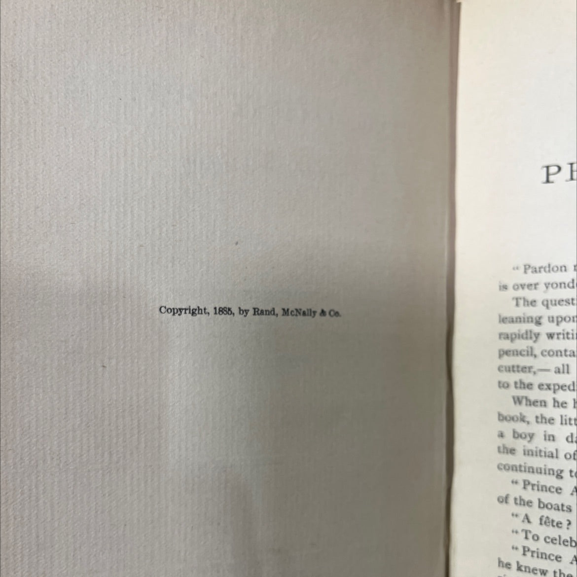 marsa the gipsy bride (the prince zilah) book, by jules claretie, adapted by arthur d. hall, 1885 Hardcover image 3