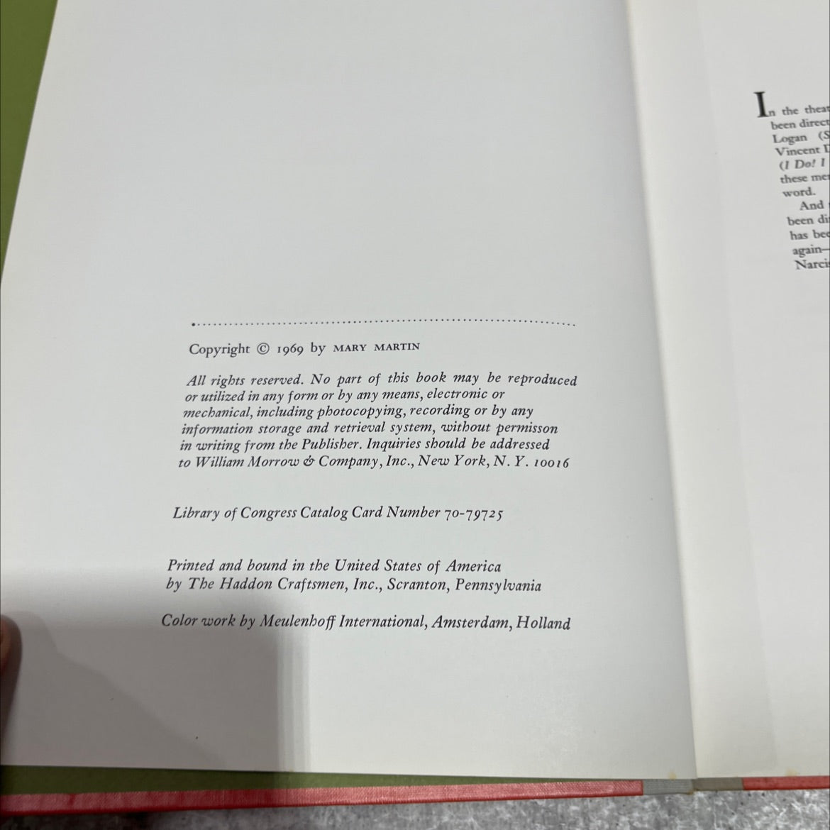 mary martin's needlepoint book, by mary martin, 1969 Hardcover image 3