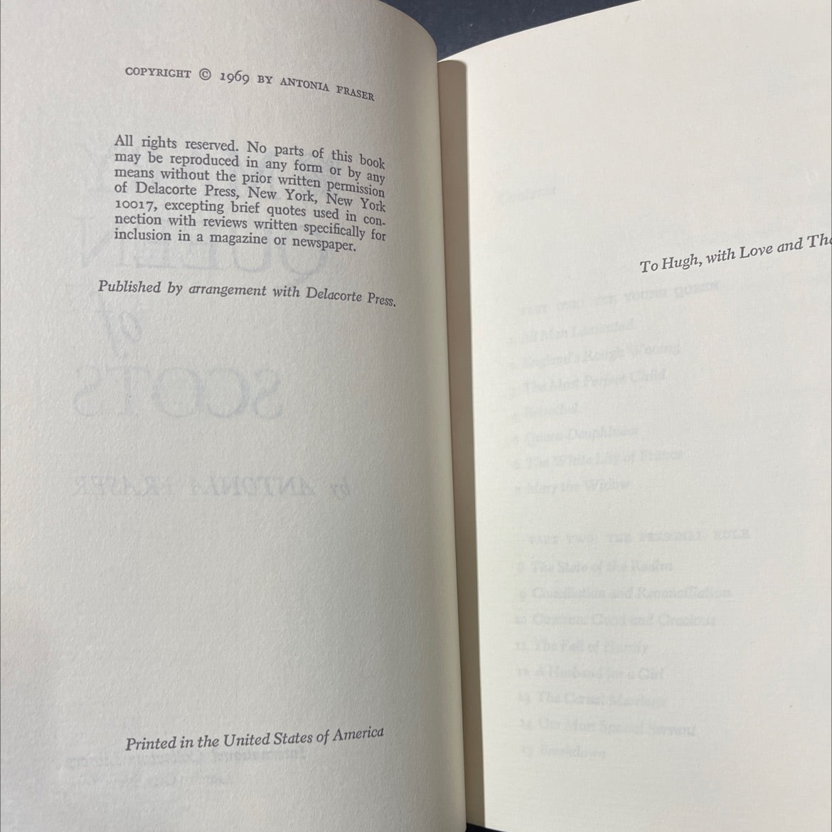 mary queen of scots book, by antonia fraser, 1969 Hardcover image 3