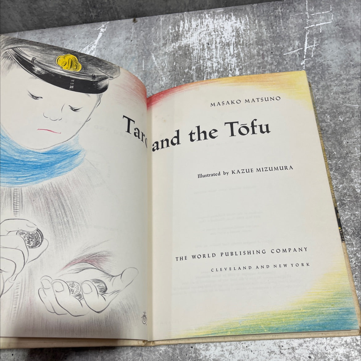 masako matsuno and the tōfu tar ま book, by masako matsuno, 1962 Hardcover image 2