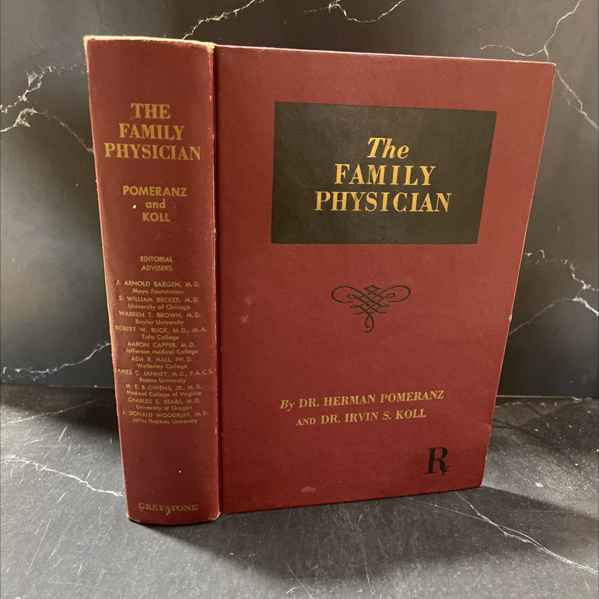 masat the family physician book, by dr. herman pomeranz, dr. irvin s. koll, 1954 Hardcover image 1