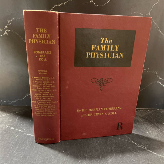 masat the family physician book, by dr. herman pomeranz, dr. irvin s. koll, 1954 Hardcover image 1