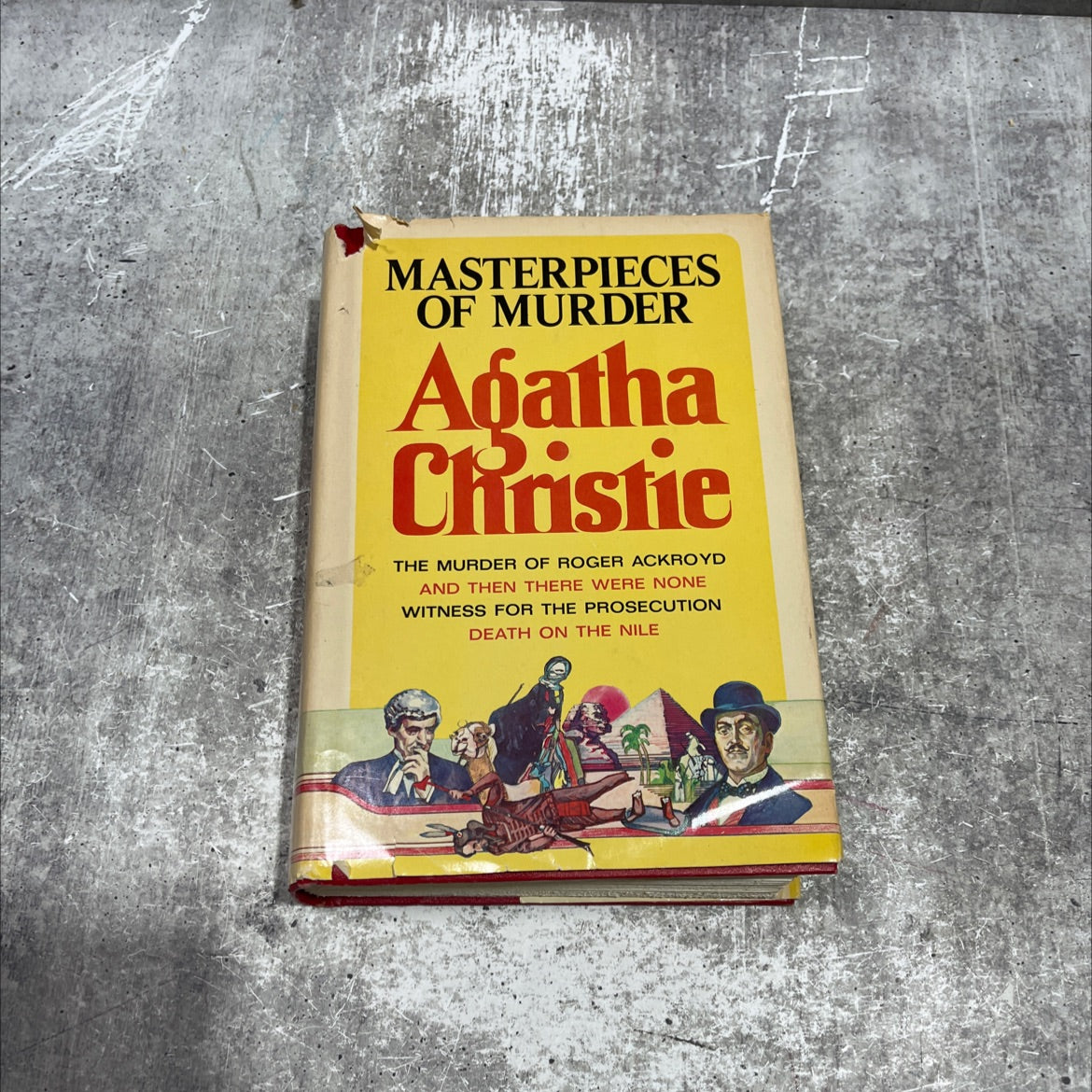 masterpieces of murder book, by agatha christie, 1977 Hardcover image 1