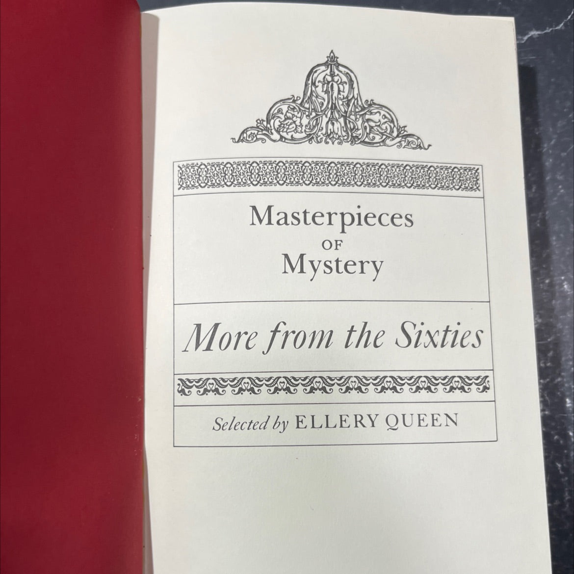 masterpieces of mystery more from the sixties book, by ellery queen, 1979 Hardcover image 2