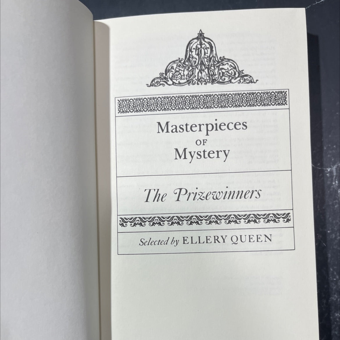 masterpieces of mystery the prizewinners selected by ellery queen book, by unknown, 1970 Hardcover image 2