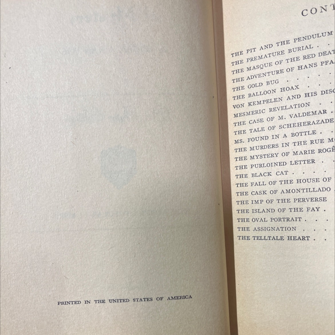 masterpieces of mystery book, by edgar allan poe, 1970 Hardcover image 3