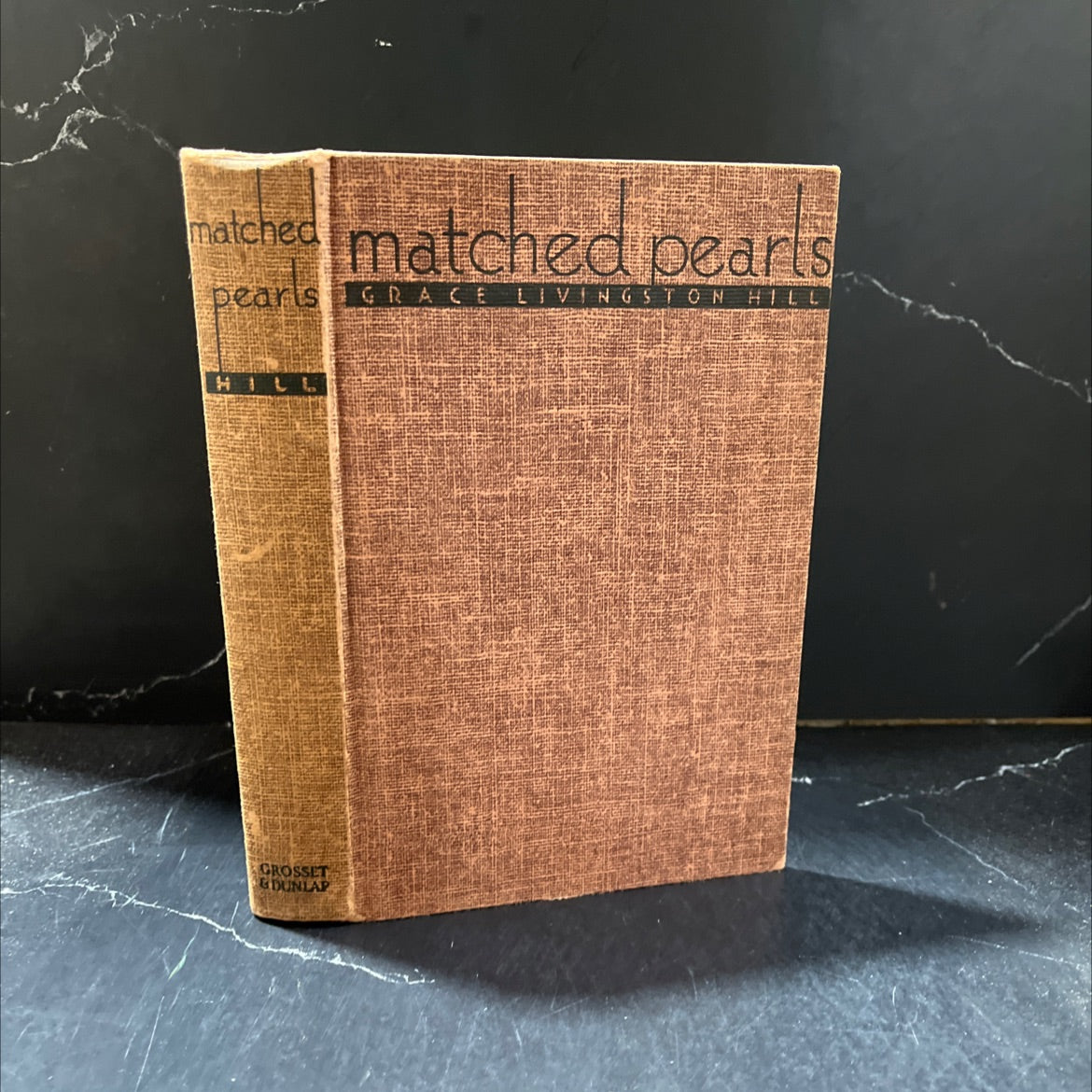 matched pearls book, by grace livingston hill, 1933 Hardcover image 1