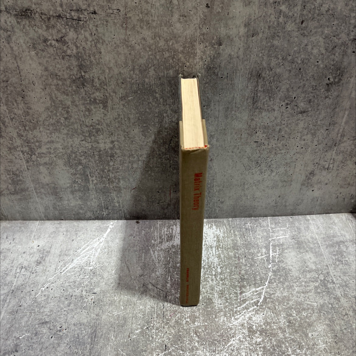 matrix theory book, by Joel N. Franklin, 1968 Hardcover image 4