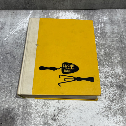 mccall's garden book book, by gretchen fischer harshbarger, 1968 Hardcover image 1