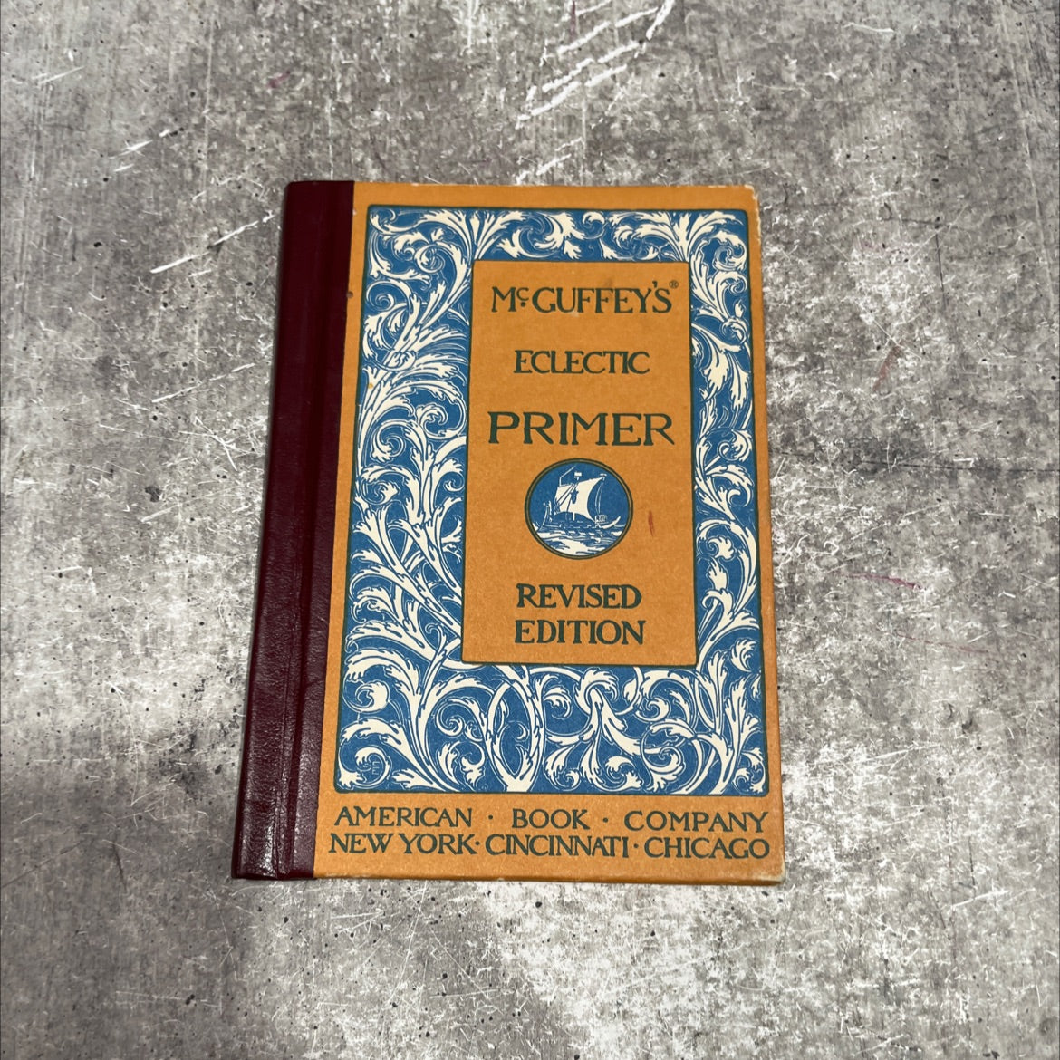 mcguffey's eclectic primer revised edition book, by unknown, 1909 Hardcover image 1