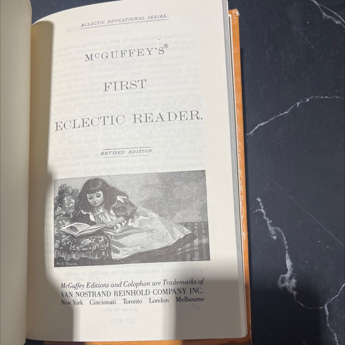 mcguffey's first eclectic reader book, by unknown, 1907 Hardcover image 2