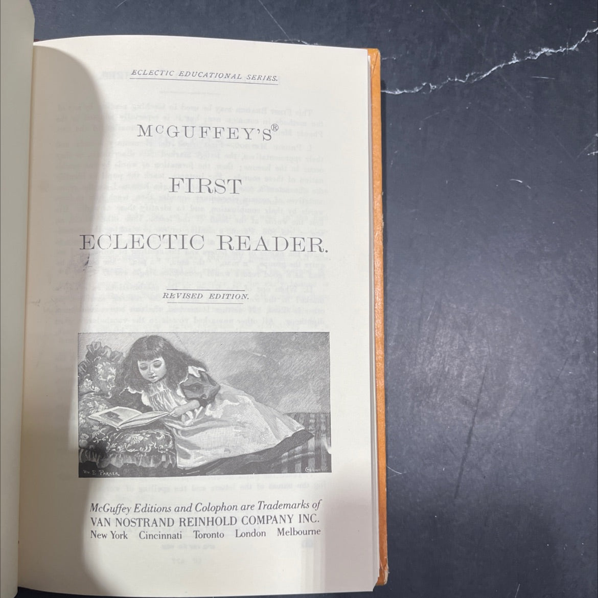 mcguffey's first eclectic reader book, by unknown, 1920 Hardcover image 2