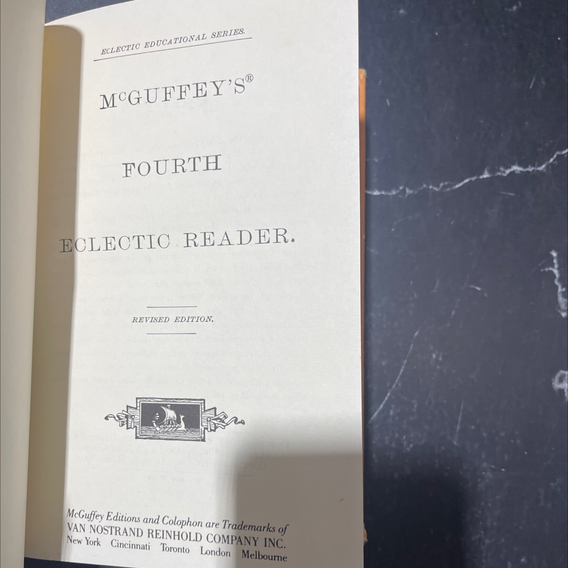 mcguffey's fourth eclectic reader book, by unknown, 1920 Hardcover image 2