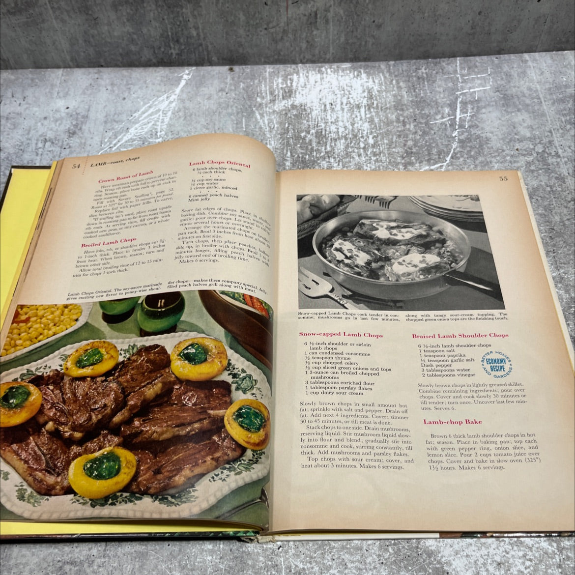 meat cook book all kinds and cuts-400 ways to fix them book, by editors of better homes and gardens, 1960 Hardcover image 3
