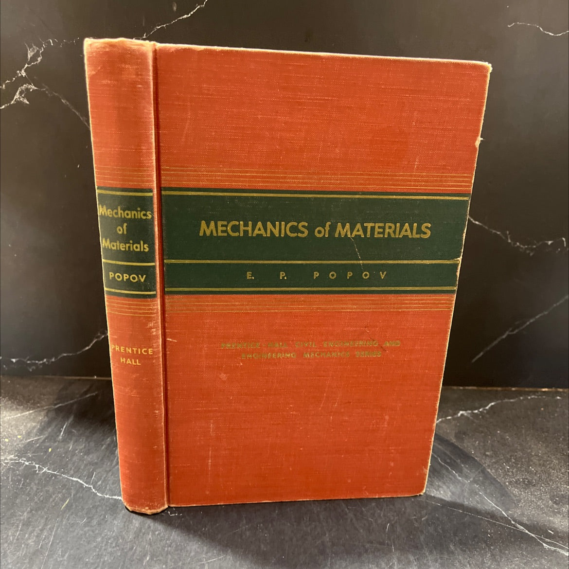 mechanics of materials book, by e. p. popov, 1956 Hardcover image 1