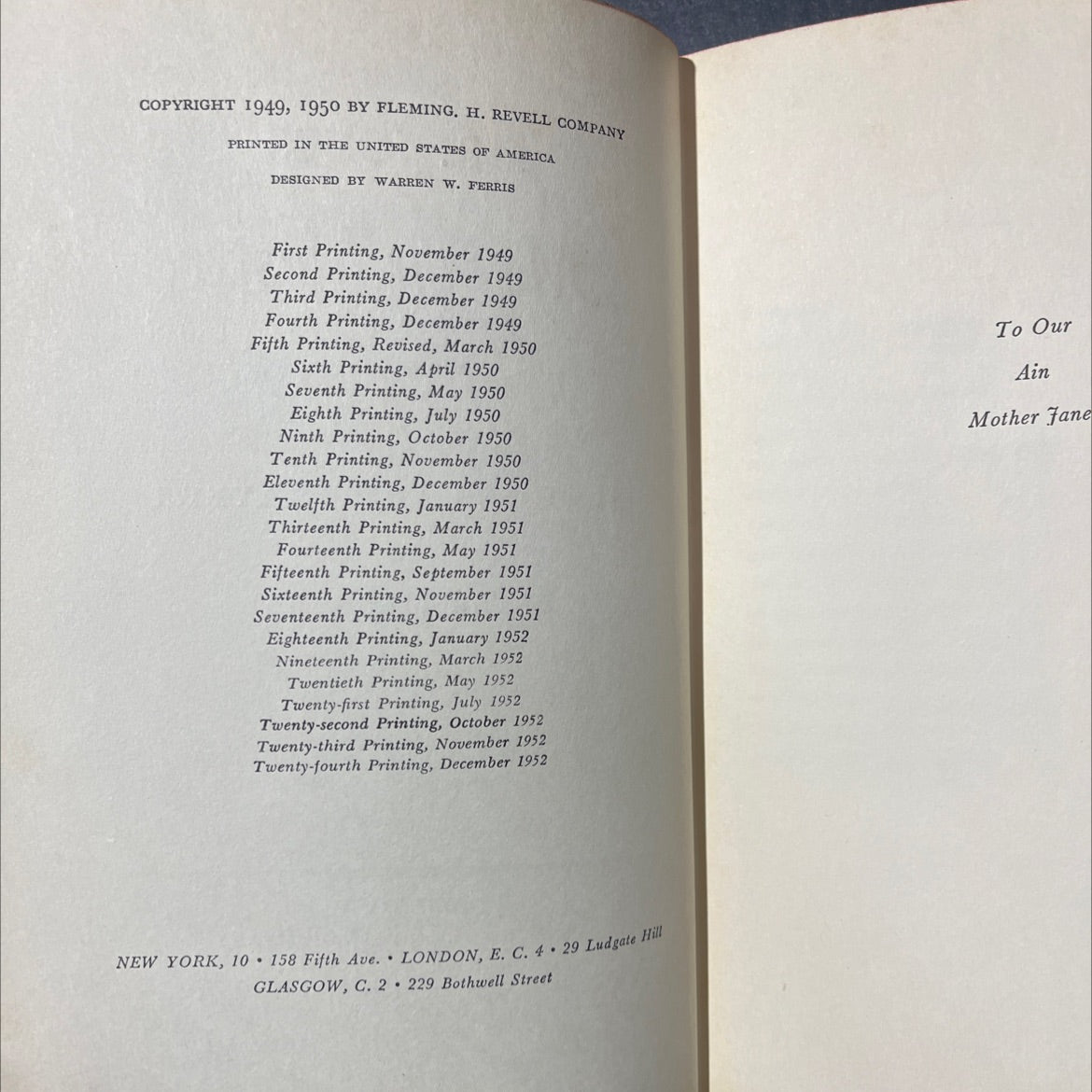 meet the master sermons and prayers of peter marshall book, by peter marshall, 1950 Hardcover image 3
