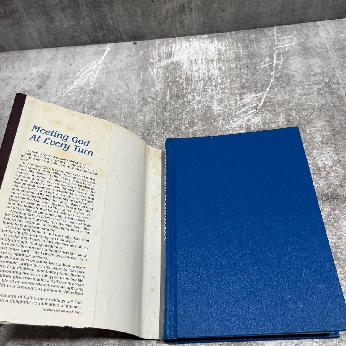 meeting god at every turn book, by catherine marshall, 1980 Hardcover image 4