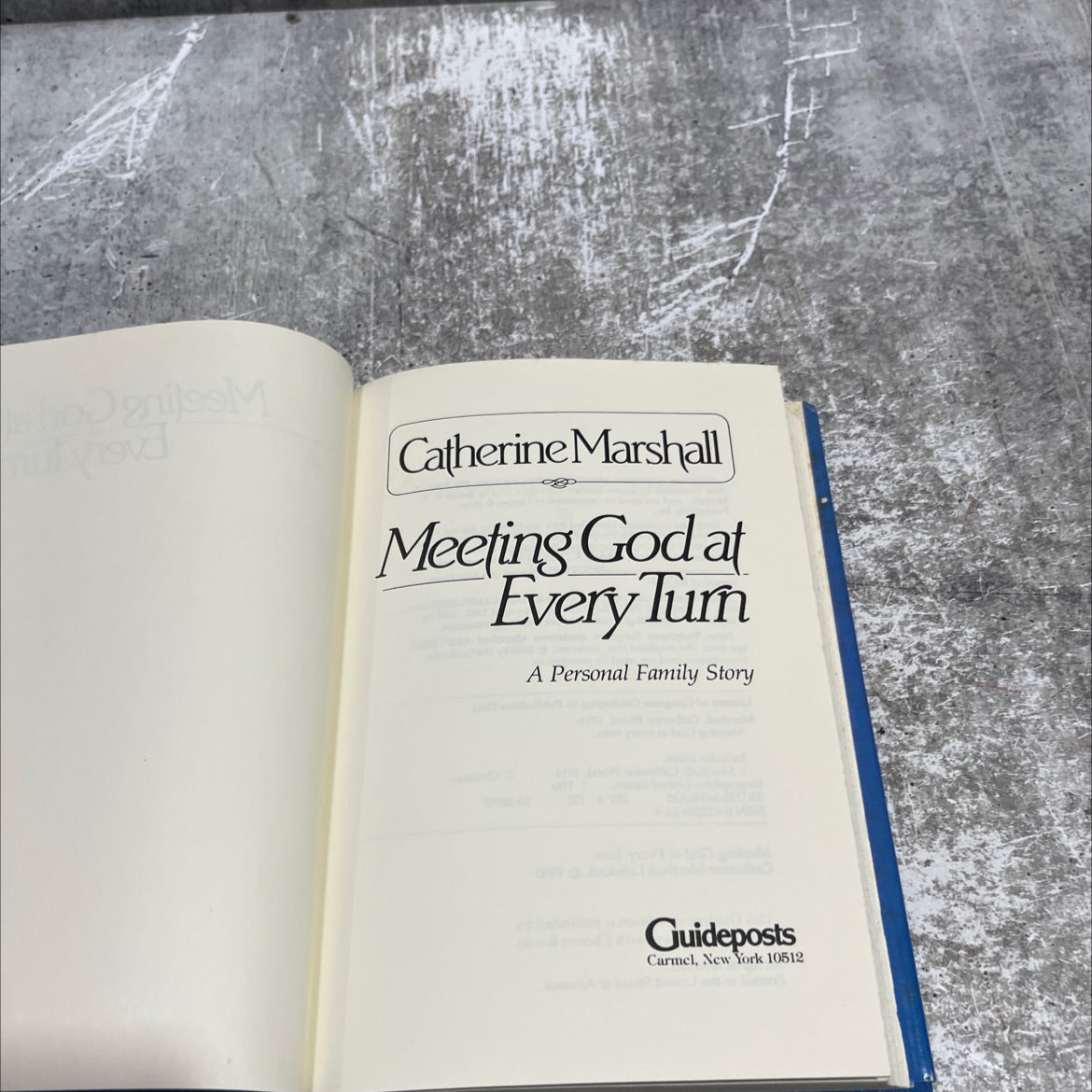 meeting god at every turn book, by catherine marshall, 1980 Hardcover image 2