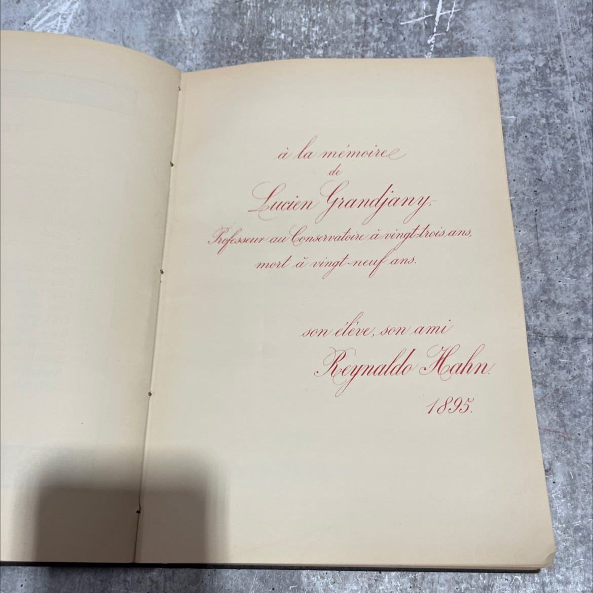 melodies of reynaldo hahn book, by reynaldo hahn, 1970 Hardcover image 3